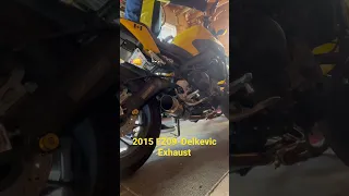 2015 FZ09 on Delkevic Exhaust