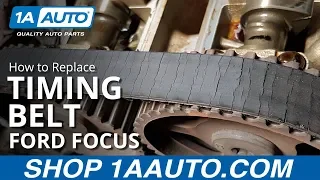 How to Replace Timing Belt 00-04 Ford Focus Sedan Wagon Hatchback