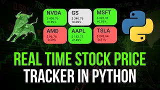 Real-Time Stock Price Tracker in Python