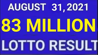 LOTTO RESULT TODAY 9PM AUGUST 31 2021 6/42, 6/49, 6/58