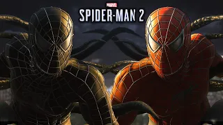 Spider-Man 2 Updated Raimi Classic & Black  Cutscenes Symbiote Effects & Surge Showcase Gameplay