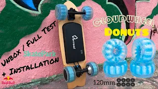 Cloudwheel Donuts 120mm Full Review & Testing Before and After / ft. Full Installation -Vlog No.201