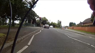 Driver jumps red light