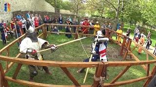 Category polearm "Duel" 1 vs 1, Playoff stage + FINALS. "Battle of the Nations" - 2015