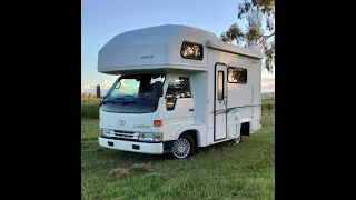 Toyota Camroad Motorhome RV Campervan for sale