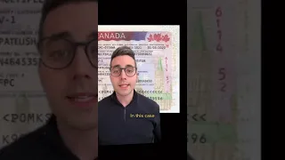 Visitor visa passport stamp 🇨🇦 Understand what the validity dates mean