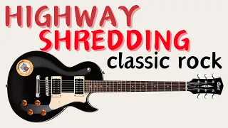 Highway Shredding Classic Rock Jam Track (Key of Em)