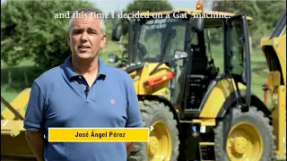 Cat® 444 Backhoe Loader Customer Story – Jose Angel Perez (Spain)