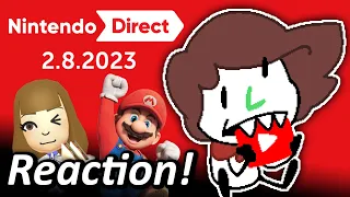🔴 Watching the Nintendo show with friends (Nintendo Direct 2/8/23 Reactions)