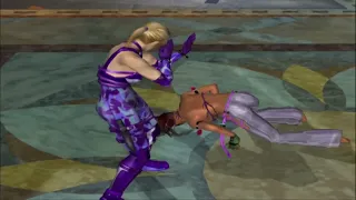 Tekken 4 Nina VS Christie Purple ko 2 Rounds And All Stage