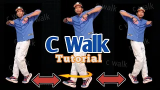 C WALK FOOTWORK TUTORIAL Series Episode 03  Gangsta Hop #cwalk #cwalktutorial