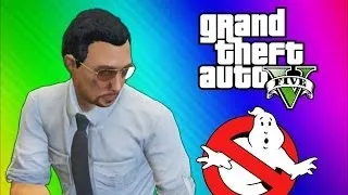 GTA 5 Glitches & Mods - FIB Building Mission, Ghostbusters, Big Poop, Elevator Shaft (GTA 5 Online)