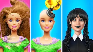 Barbie Hair STRUGGLES! rico VS pobre Extreme Makeover