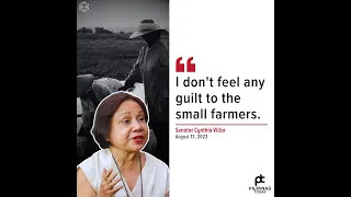 RAFFY TULFO VS CYNTHIA VILLAR ON RICE TARIFFICATION LAW