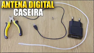 ANTENA DIGITAL CASEIRA PEGA TODOS CANAIS DISPONÍVEIS