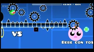 hydrogen bomb vs coughing baby lay out Geometry dash 2.1