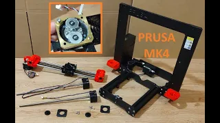 Prusa MK4 step by step timelapse assembly - enclosure version - unboxing video - 3D printer