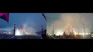 Defqon.1 2023 Friday Two cameras Perspective