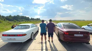 Спорный момент!!! Toyota Mark 2 vs BMW M5 F90