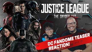JUSTICE LEAGUE SNYDER CUT DC FANDOME TRAILER - REACTION!
