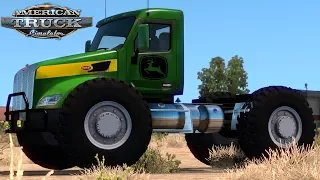 American Truck Simulator: John Deere Tractor trailer - Kingman Arizona