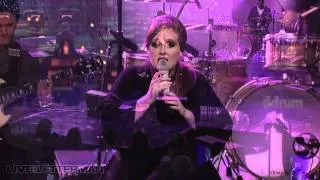 Adele - Chasing Pavements (Live on Letterman)