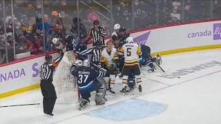Jake Guentzel Goaltender Interference Penalty Against Connor Hellebuyck