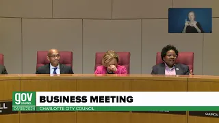 City Council Business Meeting - April 8, 2024