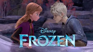 Elsa protects Jack Frost and Anna | Frozen 3 (Jelsa - Fanmade Scene)