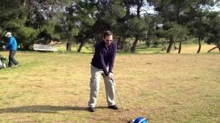 GLYFADA GOLF CLUB OF ATHES....NIKOS V....PRACTISE SWING.