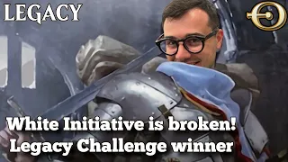 White Initiative is broken! Legacy Challenge winner | MTGO | Legacy