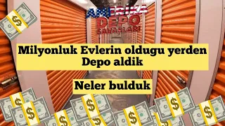 Milyonluk evlerin oldugu yerden depo aldık