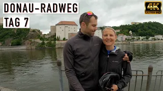 E-bike cycle tour Danube cycle path (D-Route 6), day 7 of 7, Deggendorf to Passau