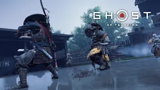 Ghost Of Tsushima -"Shadow of the Samurai" Stealth Kills ＆ Combat Gameplay -Lethal Difficulty
