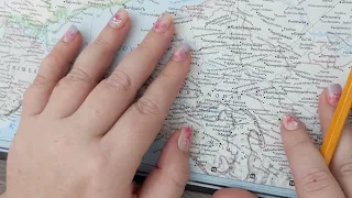 ASMR ~ Adygea, Russia History & Geography ~ Soft Spoken Map Tracing Google Earth