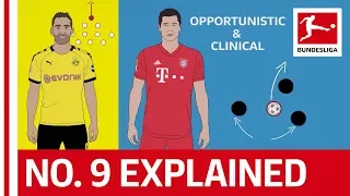 Lewandowski, Alcacer and Co. - The Different Playstyles of the No. 9 - Powered By Tifo Football