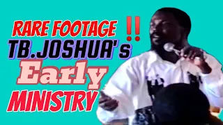 RARE FOOTAGE‼️of Prophet TB.JOSHUA Early Ministry