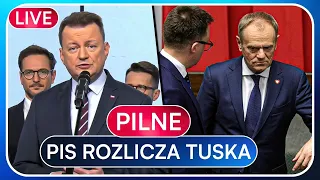 BŁASZCZAK O TUSKU: "PATOLOGICZNY KŁAMCA!" PIS ROZLICZA 100 DNI RZĄDU [NA ŻYWO]