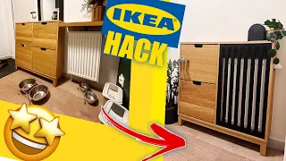 POMYSŁ: JAK ZABUDOWAĆ GRZEJNIK? Wykorzystuję SZAFKĘ IKEA STÄLL