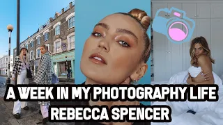 A WEEK OF PHOTOGRAPHY SHOOTS VLOG IN LONDON WITH REBECCA SPENCER