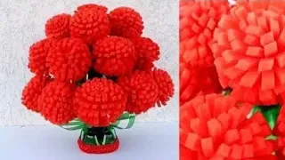 BEST DESIGN OF GULDASTA  FLOWER POT   new guldasta banane ka tarika  VASE #shorts