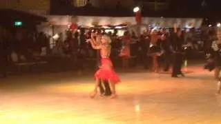 Dutch Open Assen 2013 | U-16 Latin - Glenn Richard Boyce & Kayleigh Andrews - Rumba (1)