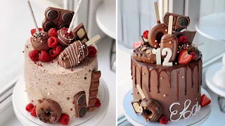 1000+ Most Amazing Chocolate Birthday Cake Decorating Compilation | MostSatisfying Cake Video
