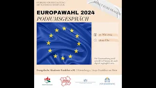 Podiumsgespräch mit Kandidat:innen zur EUROPAWAHL 2024
