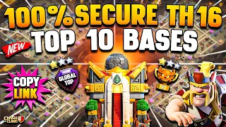 Top 10 New TH16 War Bases Link | ONLY 1 STAR Th16 Base | TH16 Legend Base | Best Town Hall 16 Layout