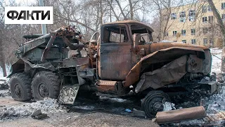 ГОСТОМЕЛЬ: знищений транспортний літак "Мрія" та спалена російська техніка