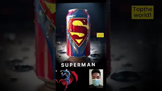 superheroes but canned drinks 🧊 all characters #marvel #avengers #superhero #dc