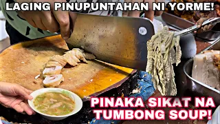 STREET FOOD MANILA | RADO'S LECHON AT TUMBONG SOUP | TUMBONG TONDO