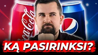 Milžinų dvikova | Coca-Cola VS Pepsi