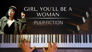 Neil Diamond - Girl, You'll Be a Woman Soon (Urge Overkill, Pulp Fiction) + piano sheets